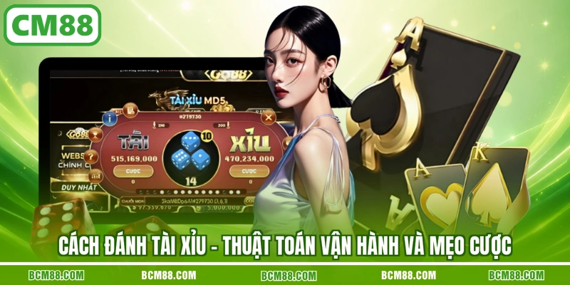 Cach danh tai xiu thuat toan van hanh va meo cuoc