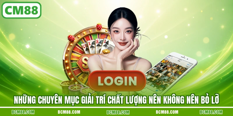 Những chuyên mục giải trí chất lượng nên không nên bỏ lỡ Những chuyên mục giải trí chất lượng nên không nên bỏ lỡ