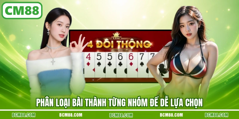 Phân loại bài thành từng nhóm để dễ lựa chọn Phân loại bài thành từng nhóm để dễ lựa chọn