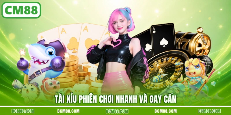 Tài Xỉu phiên chơi nhanh và gay cấn Tài Xỉu phiên chơi nhanh và gay cấn