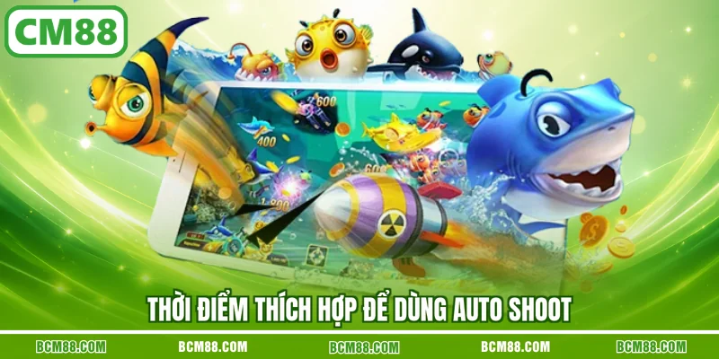 Thời điểm thích hợp để dùng auto shoot Thời điểm thích hợp để dùng auto shoot